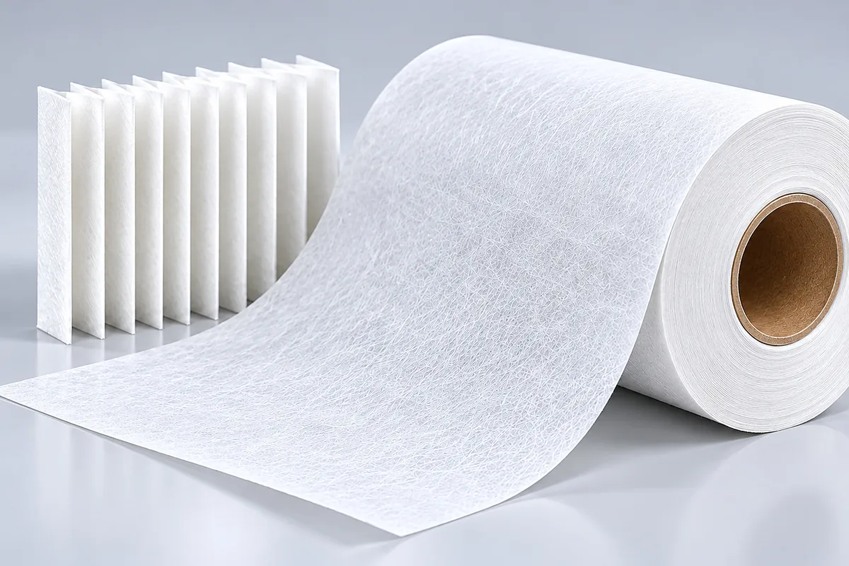 Glass fiber HEPA filter paper