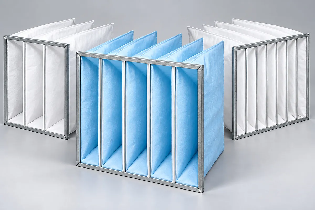 Pocket filter assembly