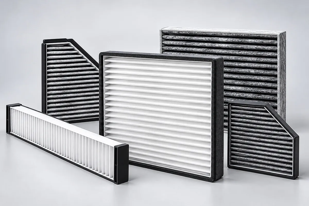 Cabin air filter element