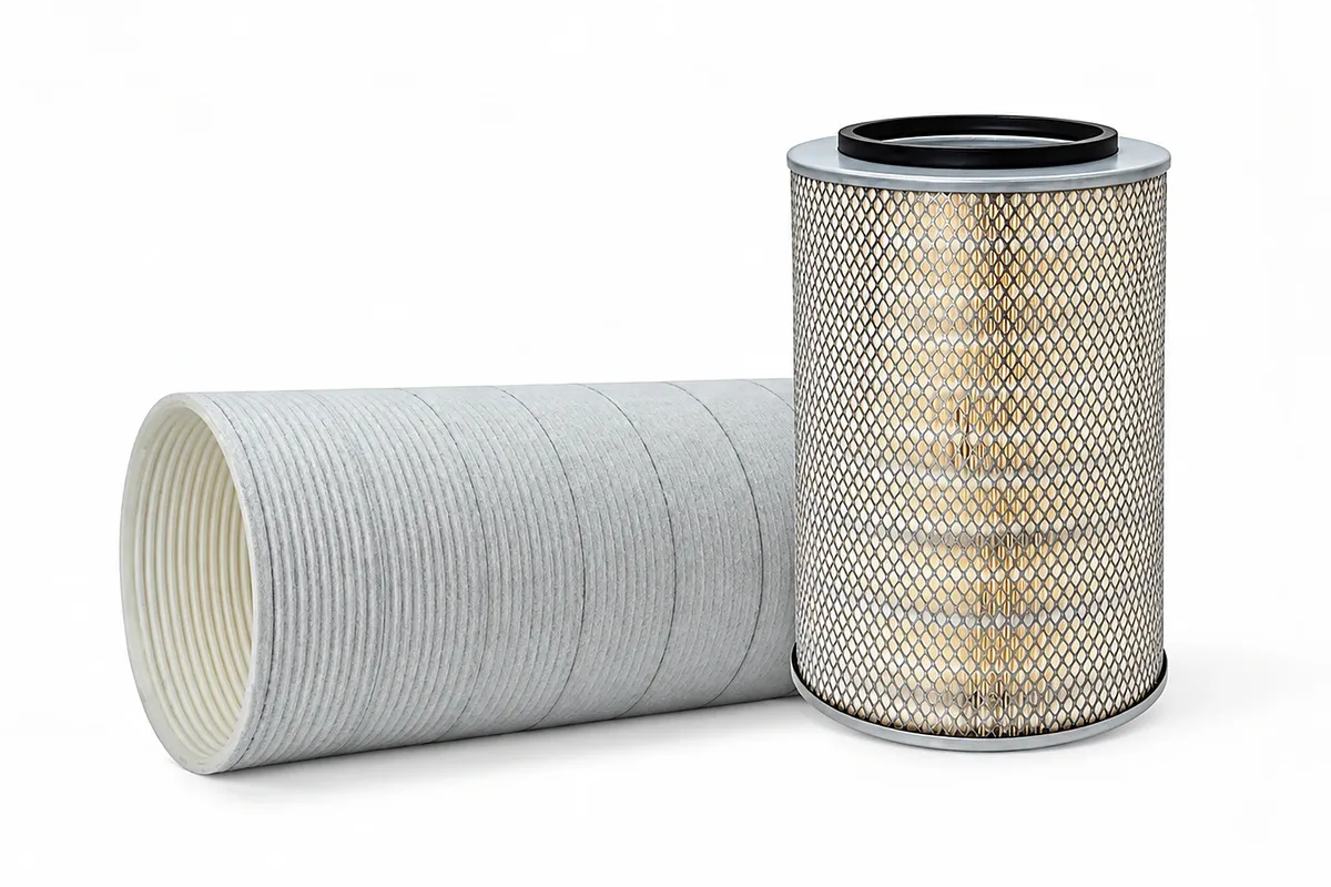 Heavy duty air filter paper for trucks