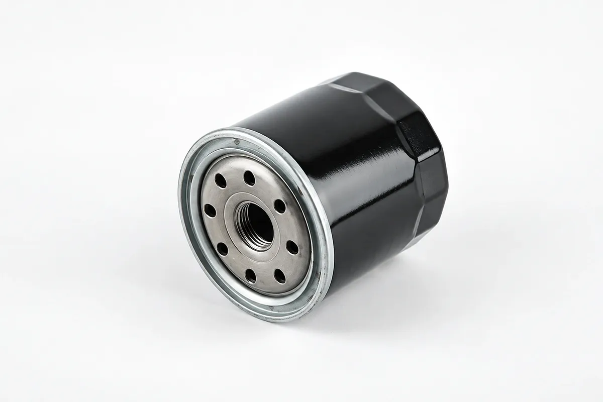 Spin-on oil filter element