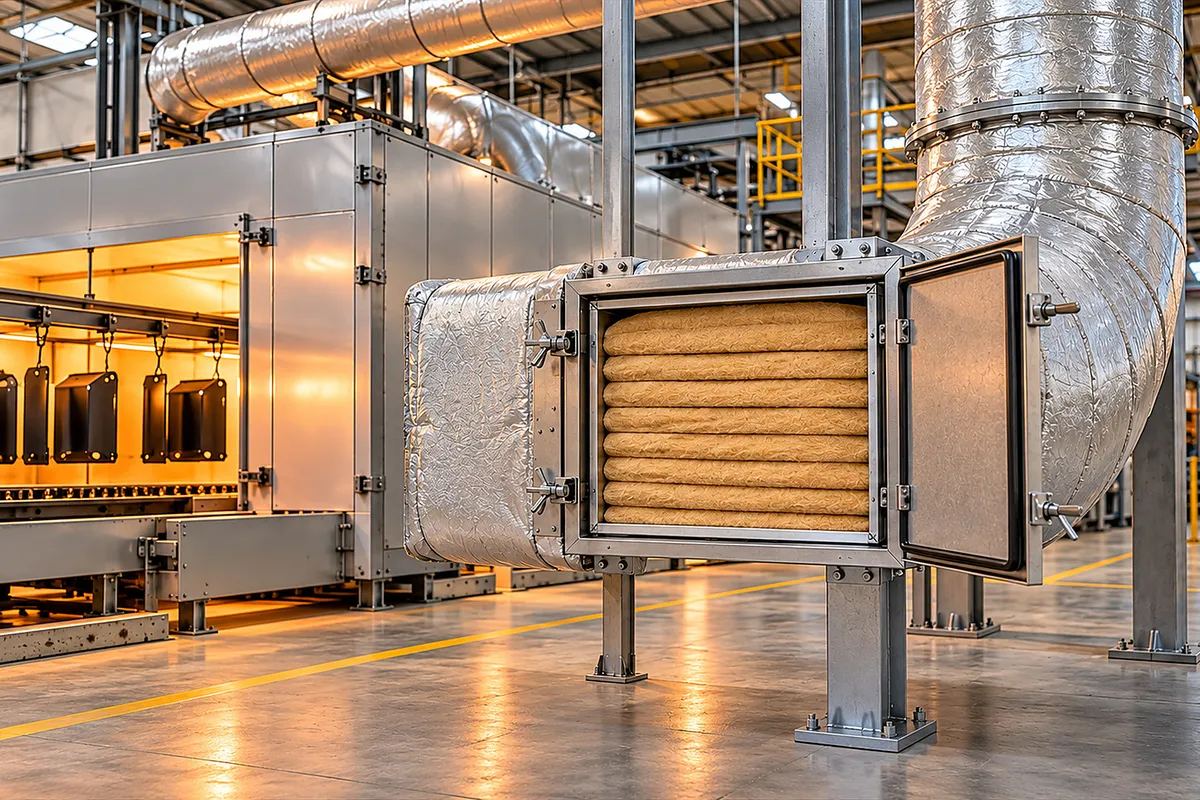 High temperature exhaust application